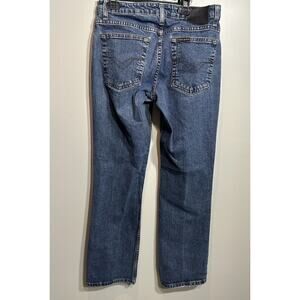 Harley Davidson MotorcycleJeans Blue Denim Women’s Size 4 Bootcut~Missing Button